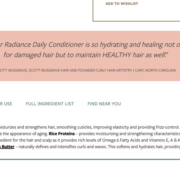 One New  Innersense Color Radiance Daily Conditioner - Picture 3 of 3